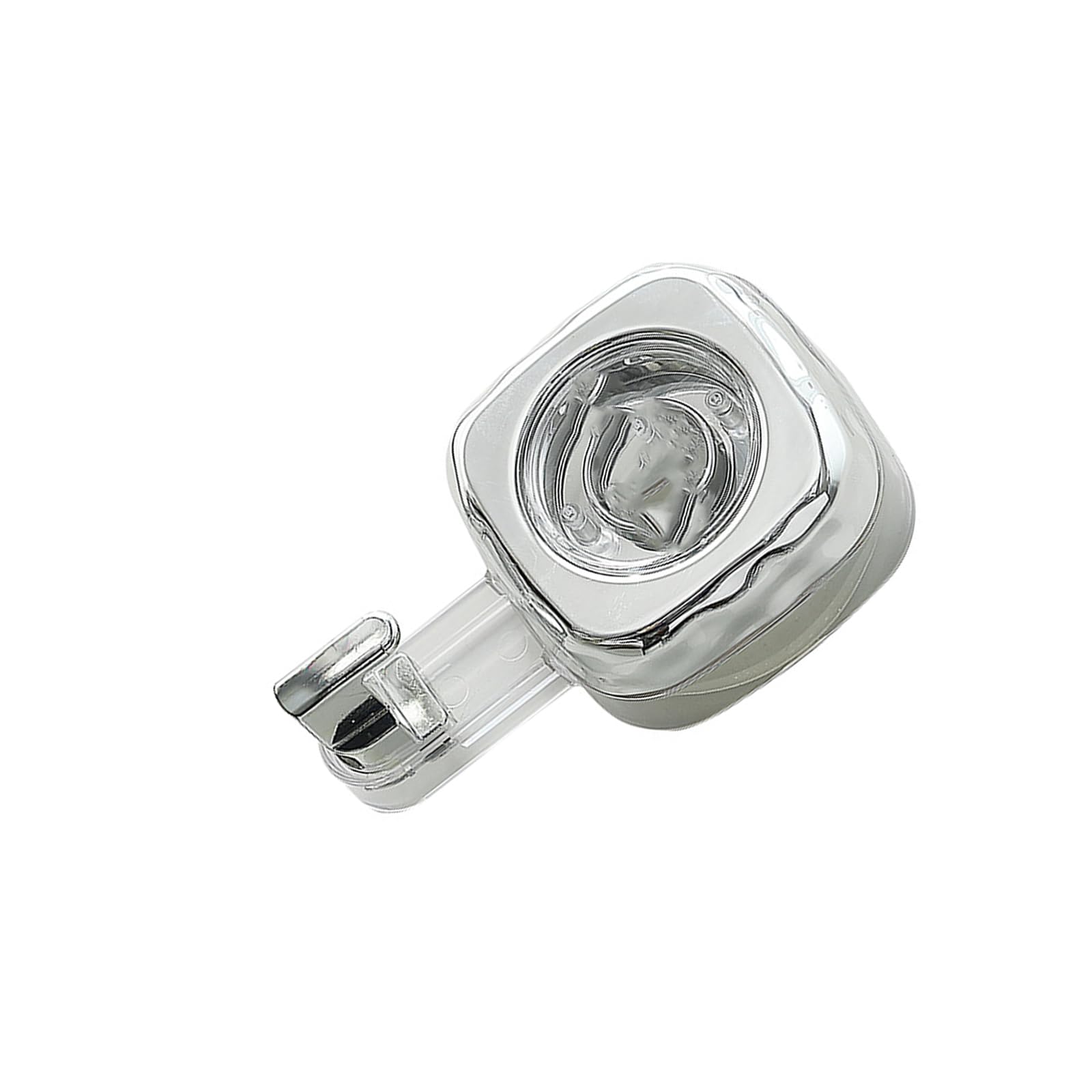 Pffiocix Silver Duty Suction Cup Hook Swivel Abs Wall Mount For Bathroom Kitchen Storage Easy Installation Sturdy Suction Cup Hook