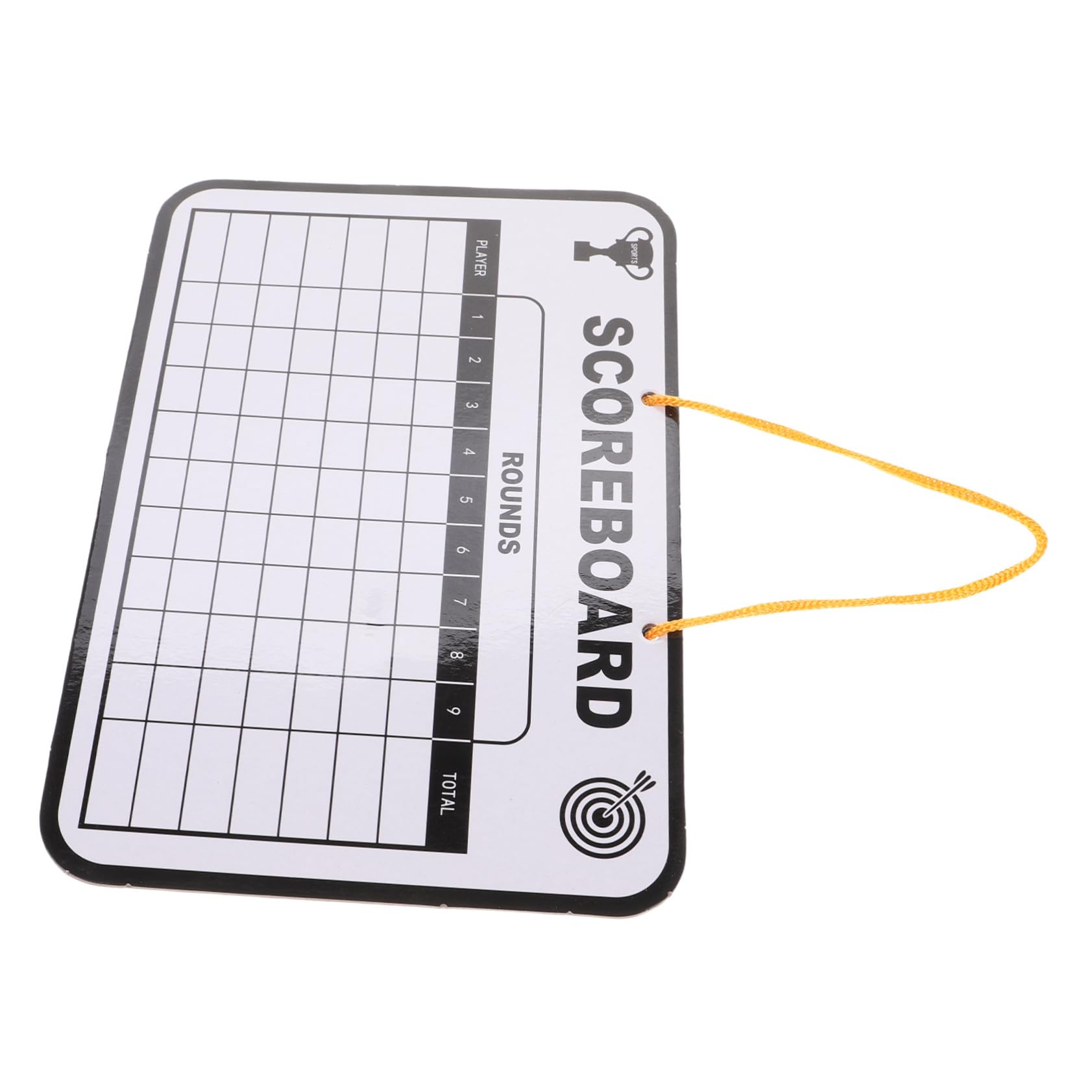 Totority Golfing Scoreboard Dual-Sided Dry Erase Board for Golfing Score Writing Practice Competition