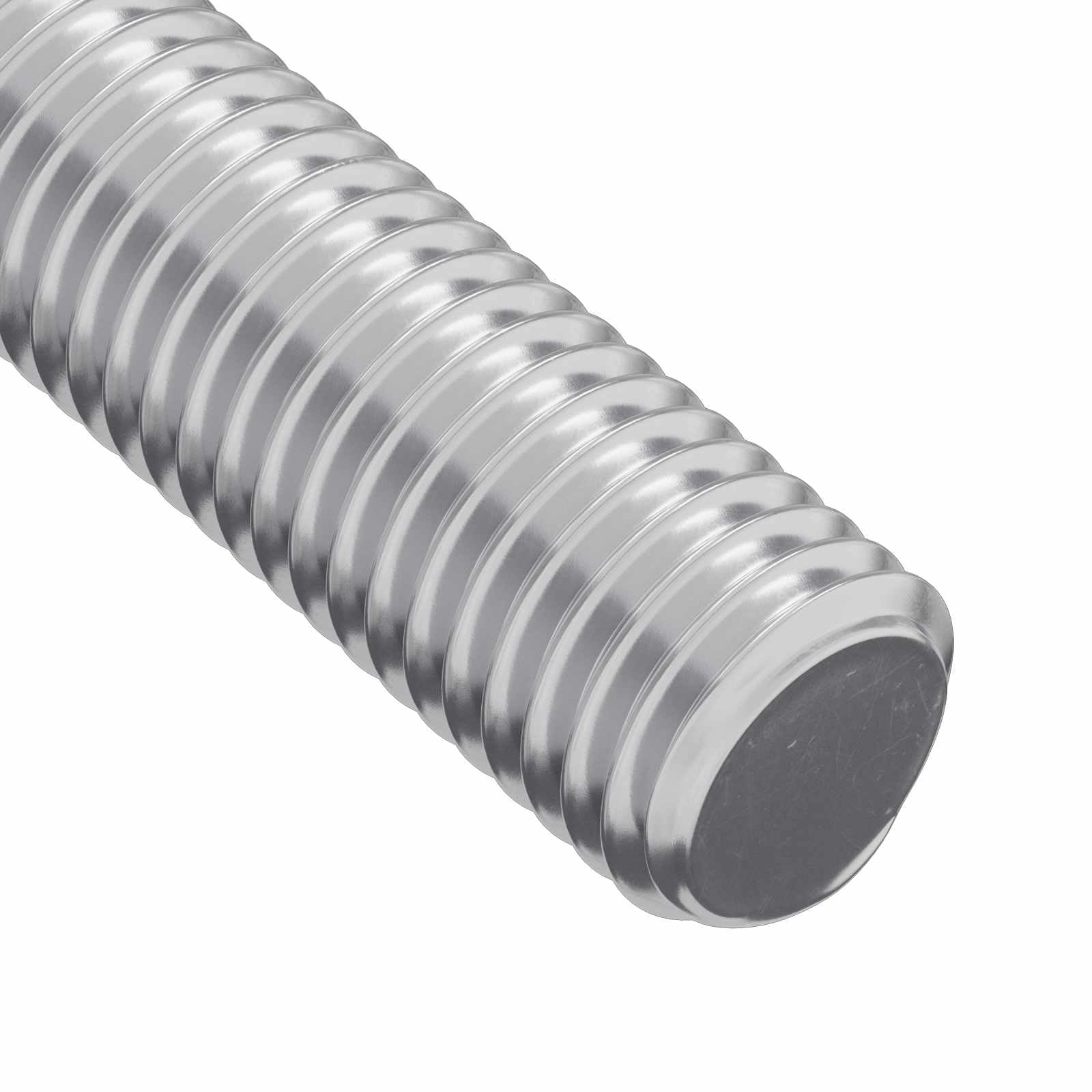 vidaXL Varilla Roscada 800 uds. Plateado Acero