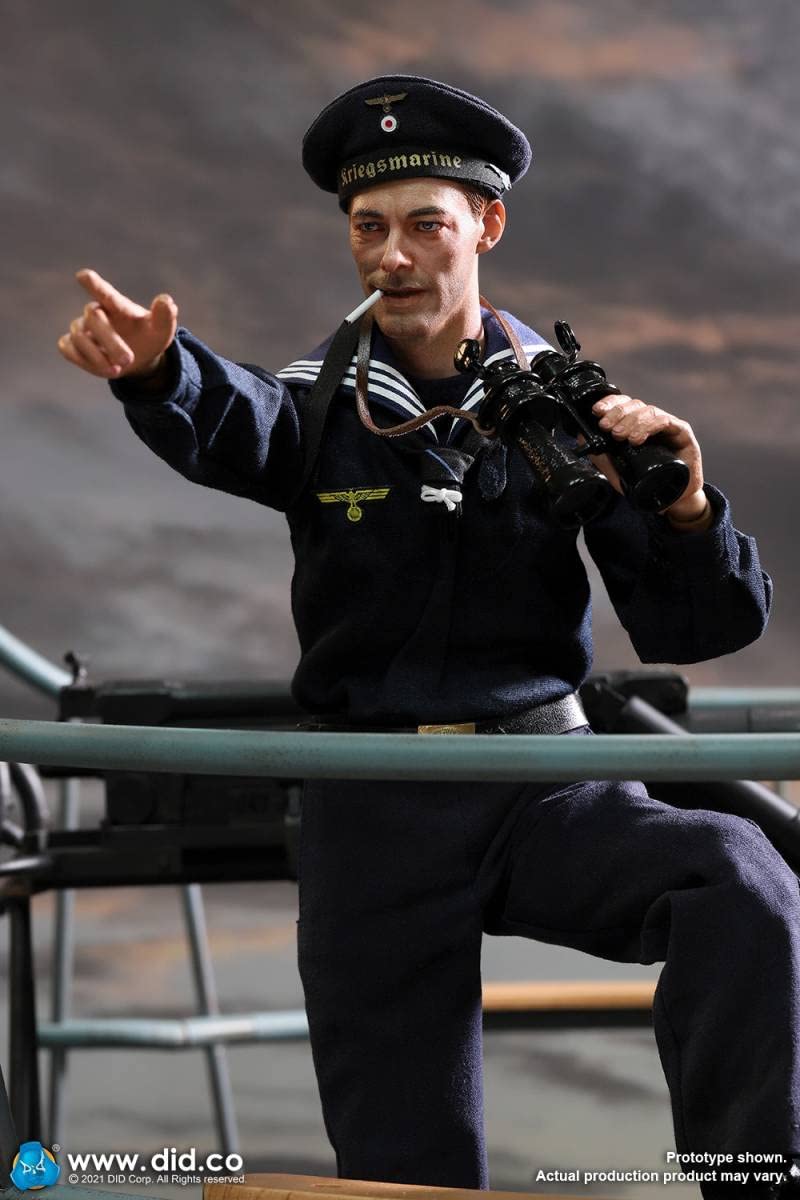 Amazon.co.jp: DID 1/6 WW2 ドイツ海軍 潜水艦 先任兵曹 エルヴィン 未 