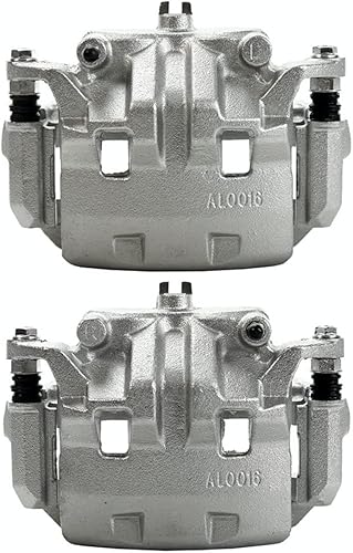 AutoShack BC30112PR Juego de 2 pinzas de freno delantero de repuesto del lado del conductor y del pasajero para Nissan Pathfinder 2005-2012