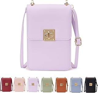 [Sonriia] レディース スマホポーチ スマホ ショルダーバッグ 斜めがけ ミニ 携帯ポーチ ポシェット スマートフォン ショルダーポーチ ガジェットポーチ 小型 軽量 財布 小銭入れ 小物入れ 縦型