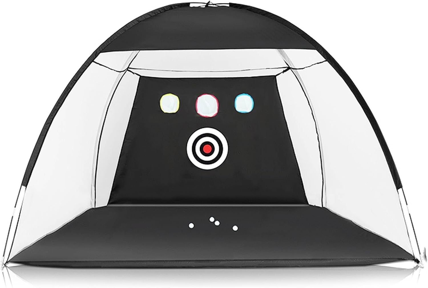 Golf Net for Driving & Chipping, Tear-Resistant Polyester Netting with Steel Frame, Ideal for Outdoor Daily Practice