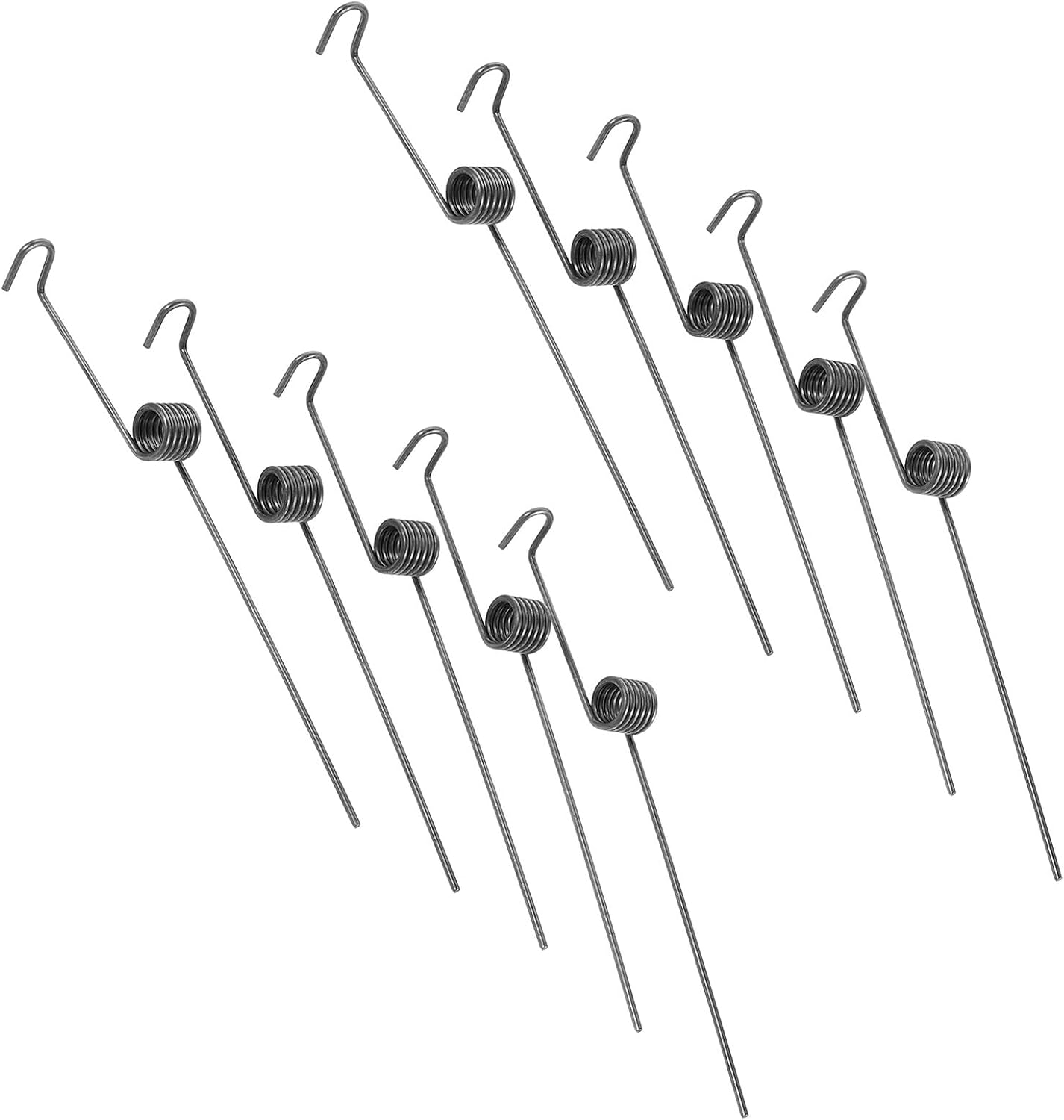 5 Pairs Hand Push Corn Planter Springs Agricultural Seeder Parts Replacement Kit for Garden Seeding and Farm Seeder Repair
