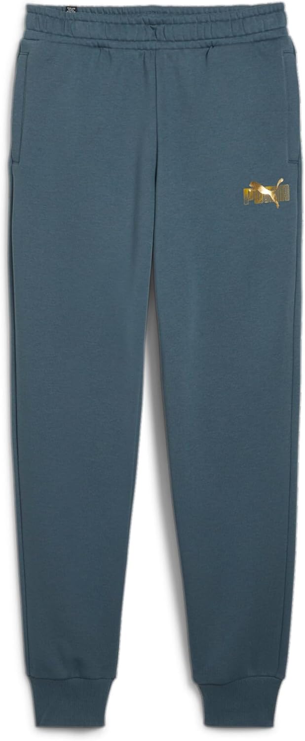 PUMA Mens Essentials Slim Fit Drawstring Sweatpants Casual - Grey