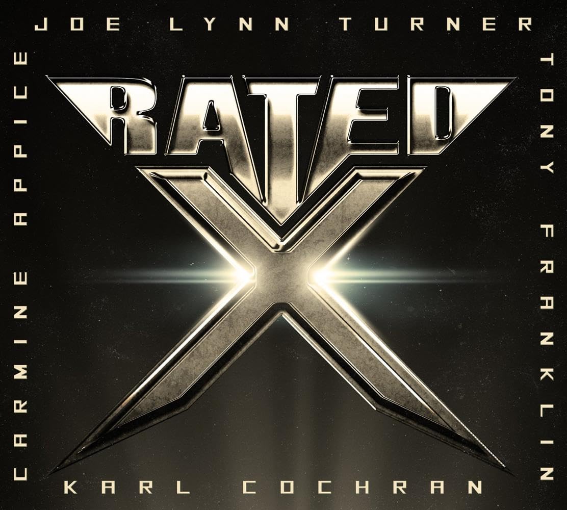 Rated X - Rated X (NEW CD) featuring Joe Lynn Turner from Rainbow & Deep Purple