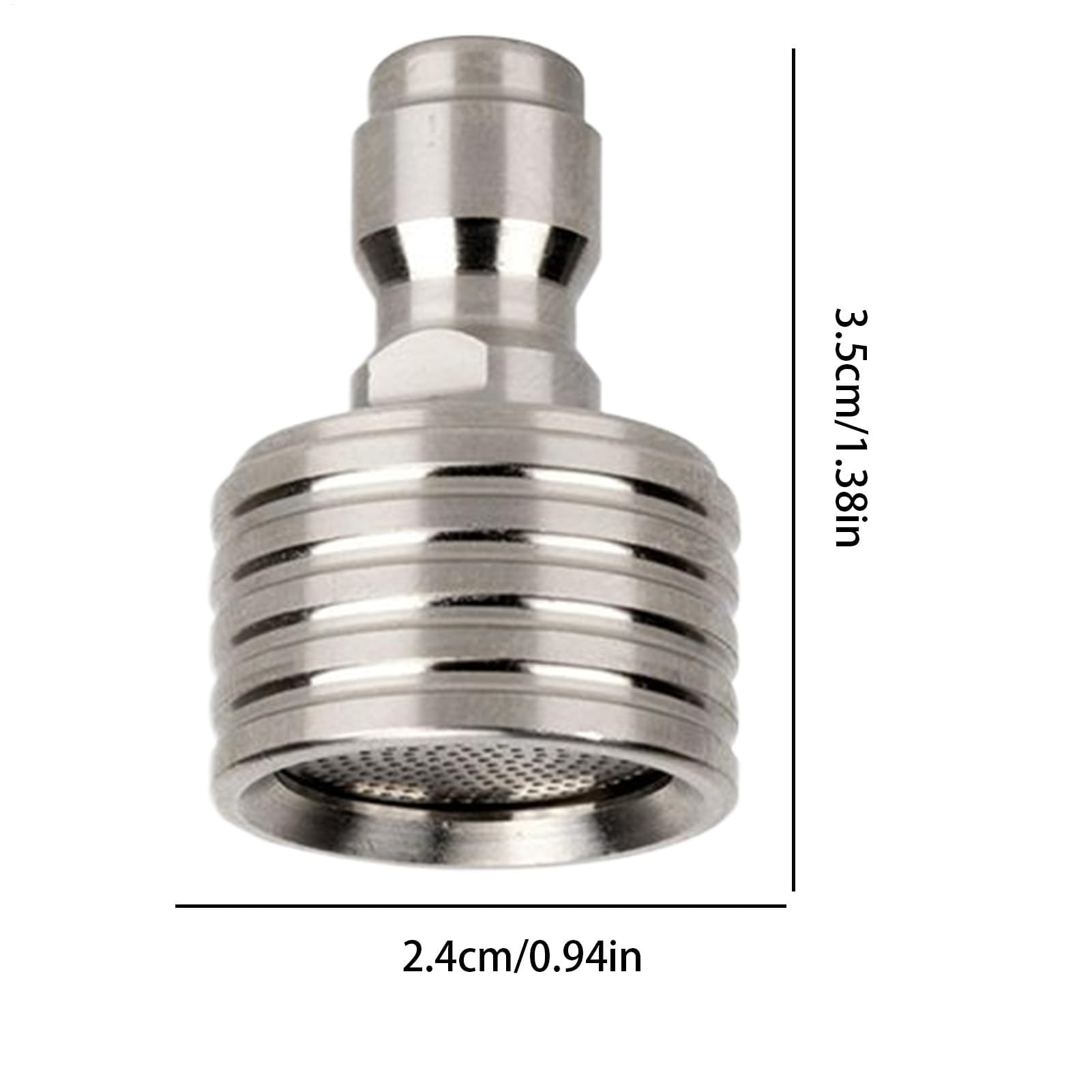 Dysze myjki wysokociśnieniowej – końcówki natryskowe 1/10.2 cm, nasadki 3 tryby do czyszczenia o dużej sile, idealne do pielęgnacji samochodu, mycia podłóg, podlewania ogrodu