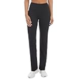 Womens Premium Pocket Slim Flare Yoga Pants