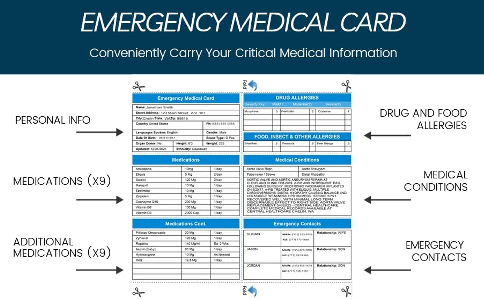 Miniatura 6 de Pulsera de alerta médica de silicona - Pulseras de identificación para mujeres y hombres