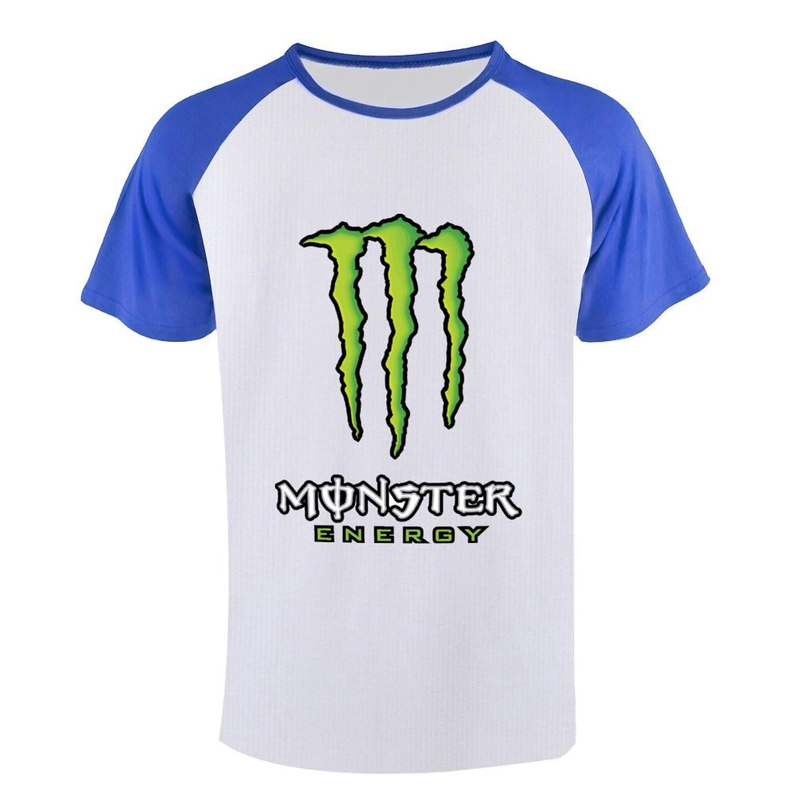 Amazon.co.jp: Tシャツ ロゴモンスターエナジー メンズ 半袖 夏服 T 