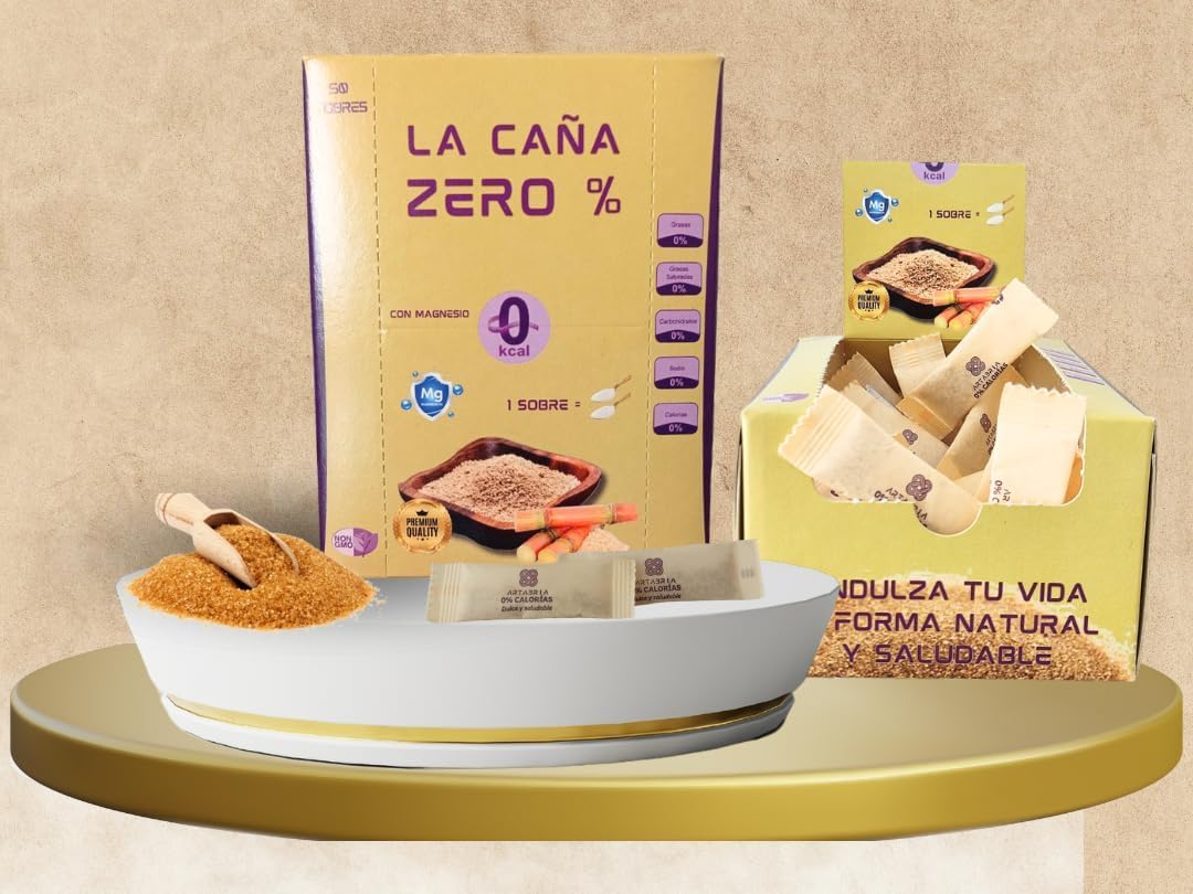 Pack Adelgazante Artabria, Caña Zero Endulzante Natural + 30 Sobres Bebida ID con Garcinia e Hibisco | Regalo de Cortesía