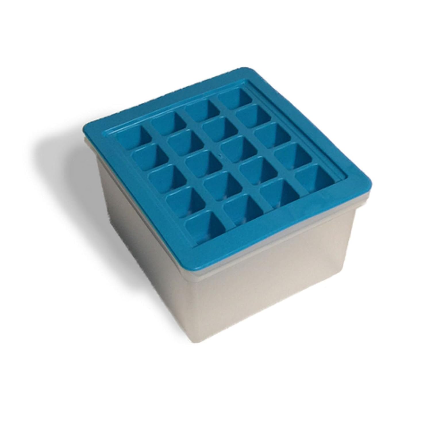 Ice Cube Tray with Storage Container Bin Home & Kitchen