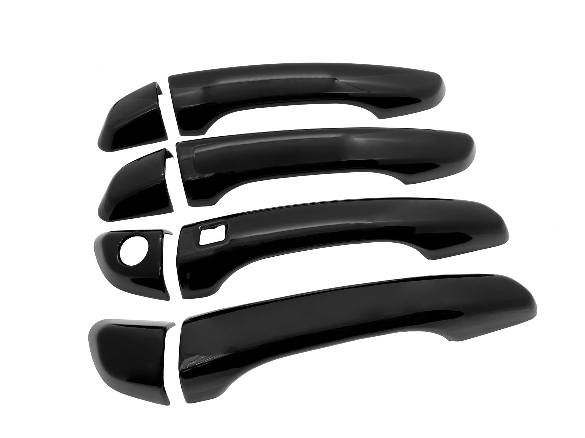 YSDSLS Sleek Door Handle Door Handle Cover Cap Set Catch Trim Car Sticker Accessorie for Hyundai I30 for Elantra GT PD I30N 2018~2022
