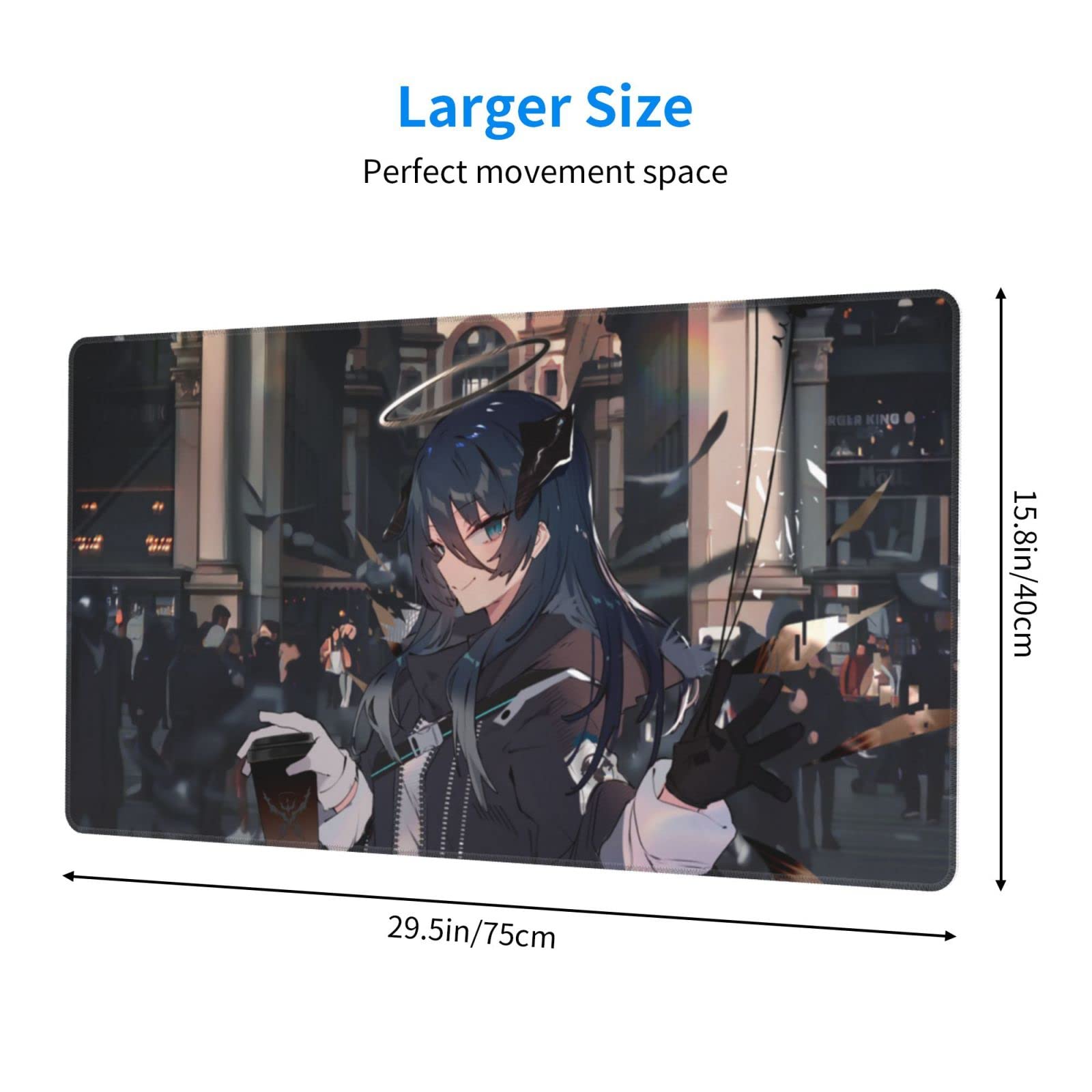 Amazon.co.jp: デスクマット アークナイツ モスティマ マウスパッド