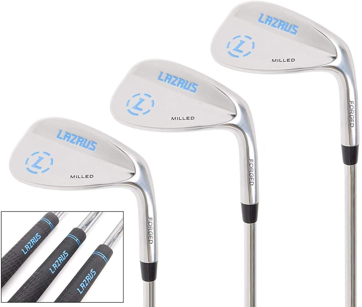 Buy LAZRUS Premium Golf Wedge Set for Men 52 56 60 Degree Golf