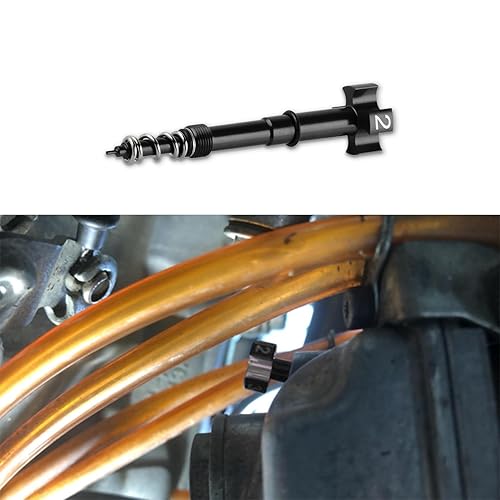 Tornillo de mezcla de carbohidratos, tornillo de mezcla de combustible de aire para motocicleta, tornillo ajustador de carburador, ajustador