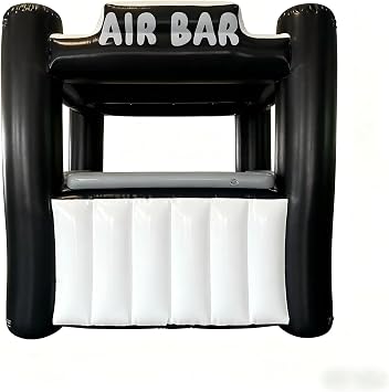 Outdoor Inflatable Pool Bar PVC Inflatable Pub House Blow Up Pool Bar for Party, Backyard, Patio, Poolside