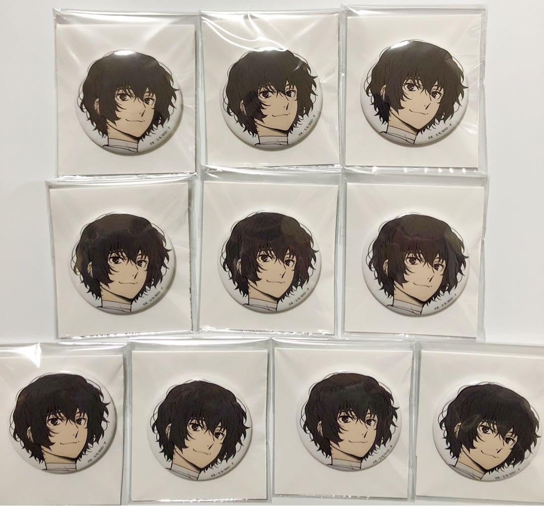 文スト 太宰治 缶バッジ まとめ ボンズ 文豪ストレイドッグス 缶バッジセット／原画集 太宰治: キャラ