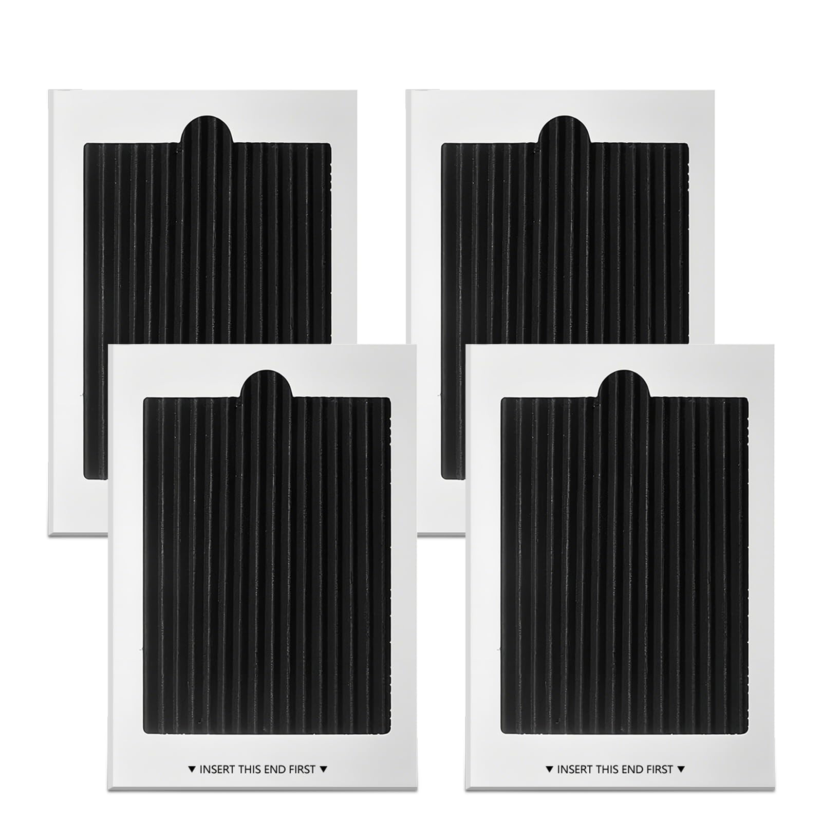 VacBoom Lot de 4 filtres à air de rechange W10311524 pour réfrigérateur Whirlpool/KitchenAid/Maytag W10311524 Air1 Freshflow, remplace W10335147, W10315189, 2319308