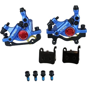 MTB Hydraulic Disc Brake Set Bicycle Disc Brake Sets Front and Rear Line Pulling Hydraulic Disc Brake