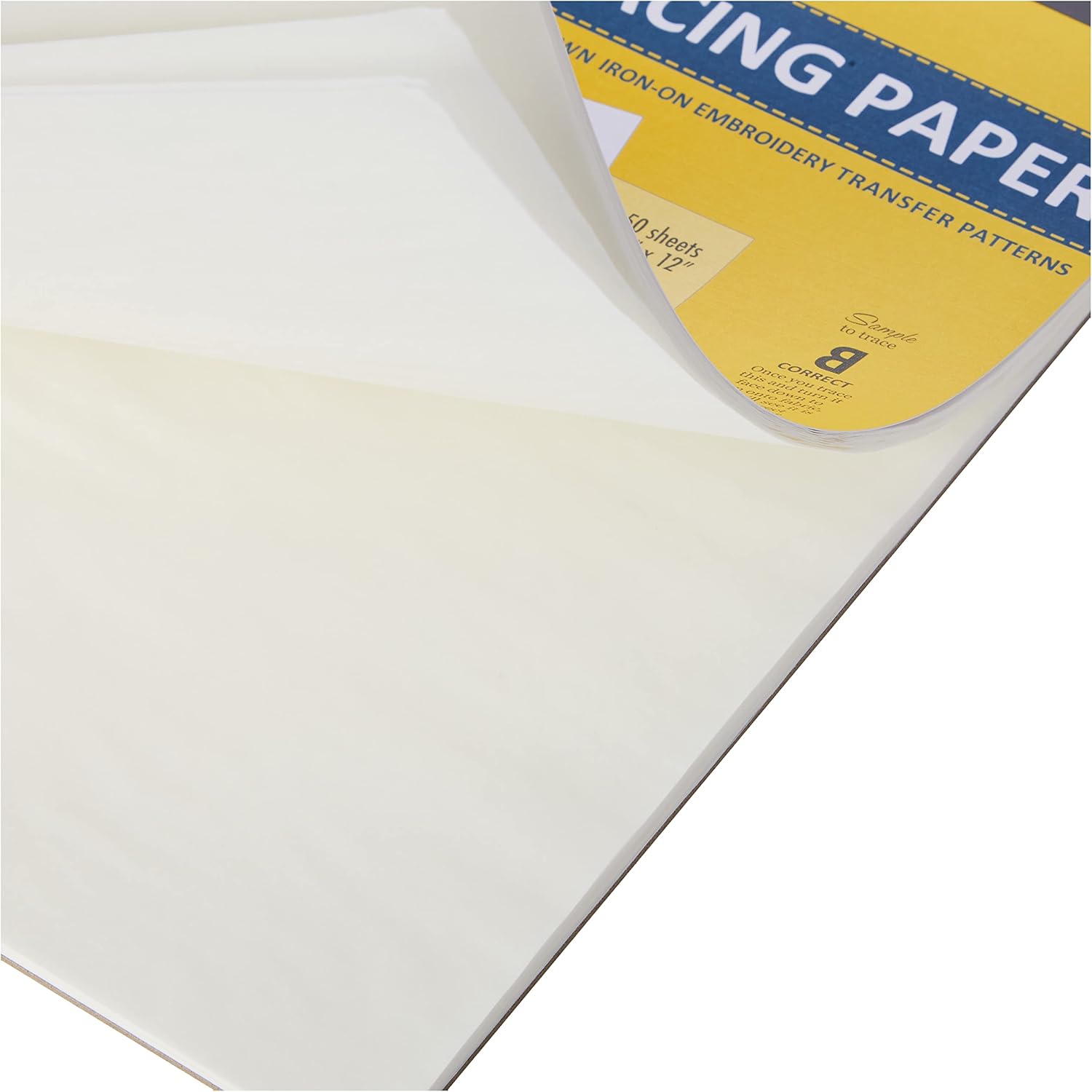 Aunt Martha's 8.5-Inch by 12-Inch Tracing Paper, 50-Sheet