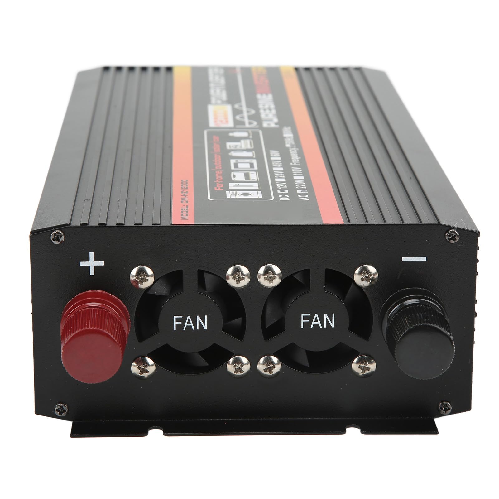 Protezione Intelligente Ad Alta Efficienza con Inverter a Onda Sinusoidale Pura da 2000 W per e Yacht in Lega di Alluminio 28x15x6,7 Cm (DC48V)