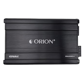 ORION Cobalt CBT-2000.4 4 Channel Sport Line Amplifier 500 RMS Max Music Output 1000 Watts