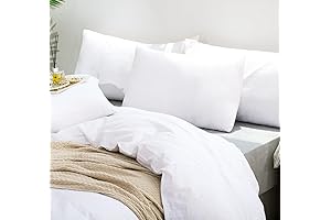 TUMEI Linen King Pillowcase - Luxurious Comfort for a Restful Sleep