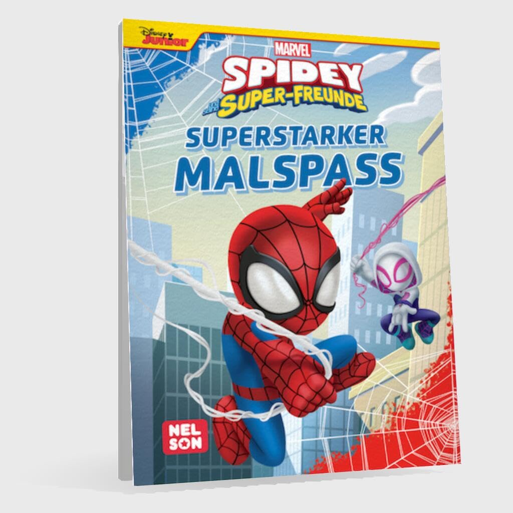 MARVEL Spidey und seine Super-Freunde: Superstarker Malspaß: Mehr als 60 Ausmalmotive | Beschäftigung ab 3 Jahren