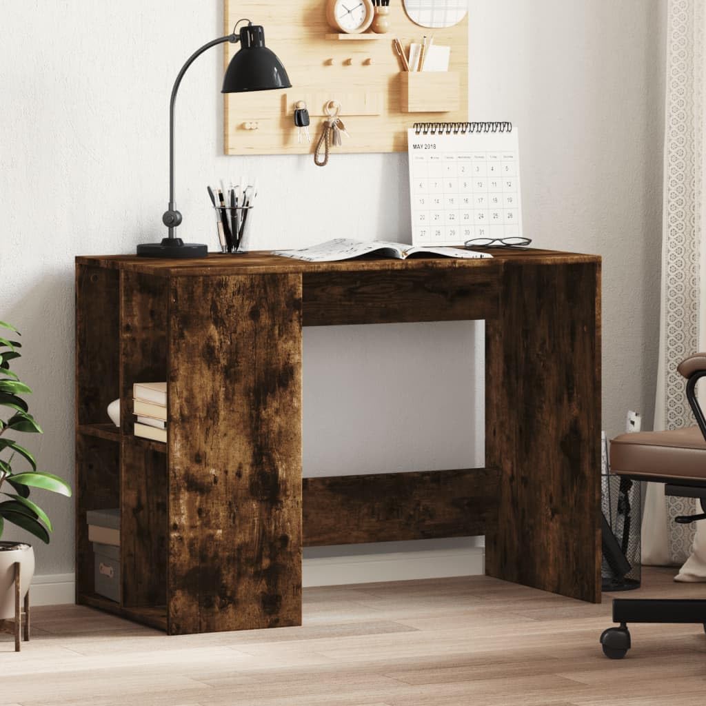 Homgoday Scrivania per computer, ufficio, tavolo da lavoro, tavolo in legno, per studio, camera da letto, soggiorno, incenso, 102 x 50 x 75 cm, materiale in legno