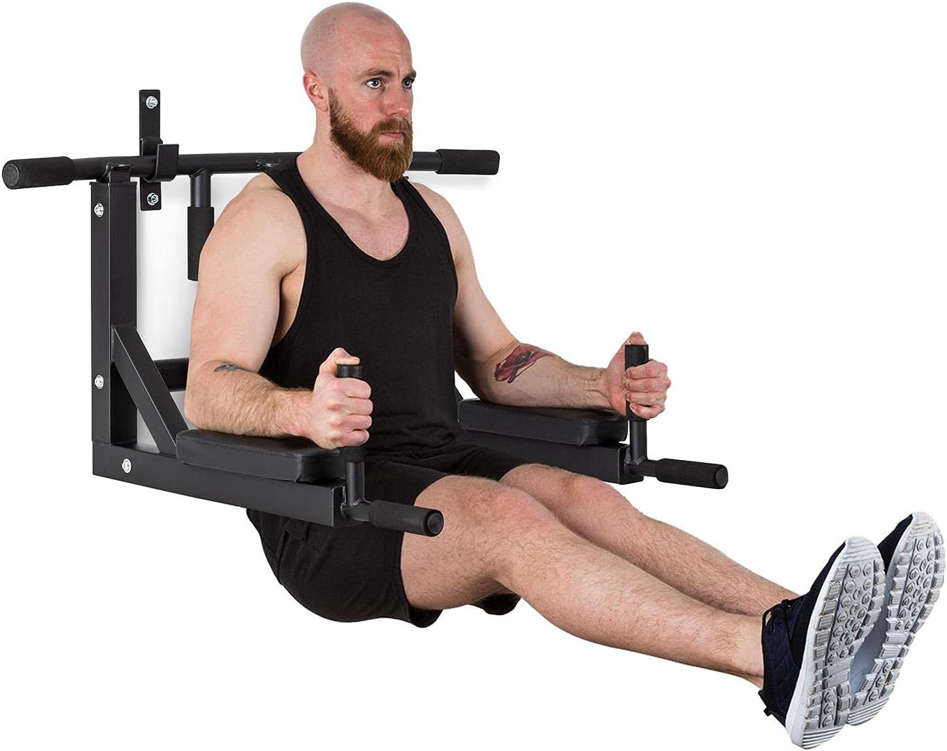 Klarfit Bouncer MultiGym ChinUp bar & Dip Station, PullUp Bar, Push