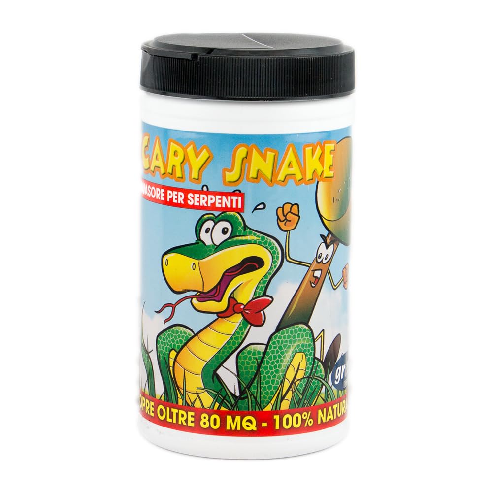Scary Snake dissuasore granulare per rettili striscianti 550 g Green Ravenna