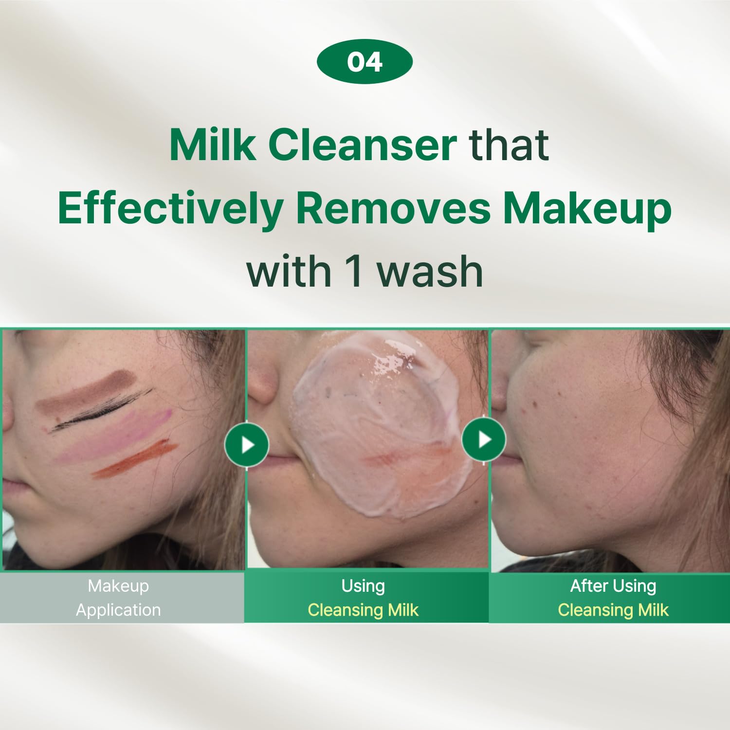 MAKE P:REM Safe Me. Relief Moisture Cleansing Milk, Hydrating Gentle Milk Cleanser for Sensitive Skin with Soy Protein, Korean Face Wash, 6.76 fl.oz. (200ml) - Image 7