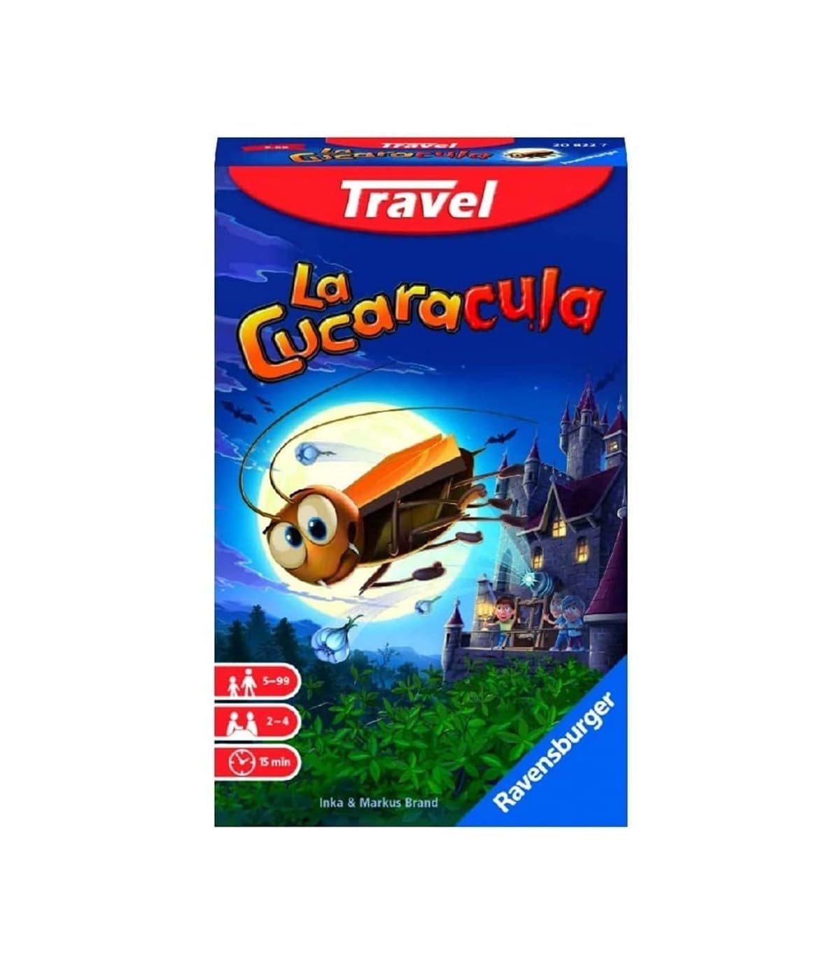 Ravensburger La maledizione della mummia, Gioco Da Tavolo, gioco scatola per tutta la famiglia Da 2 a 5 Giocatori 8+ Anni