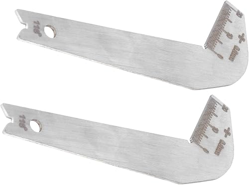 Miniatura 8 de 2 brocas de calibre de 118 grados, herramienta de inspección de afiladores de medición de hoja de metal de acero inoxidable