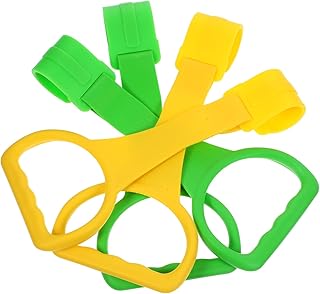 BESTOYARD 8 Peças Anel De Puxar De Pé Anel De Puxar Mão Da Criança Ferramentas Infantis Anel De Puxar Do Bebê Acessórios De Berço Suporte De Bebê Anéis Assistentes Anéis De Puxar Berço De