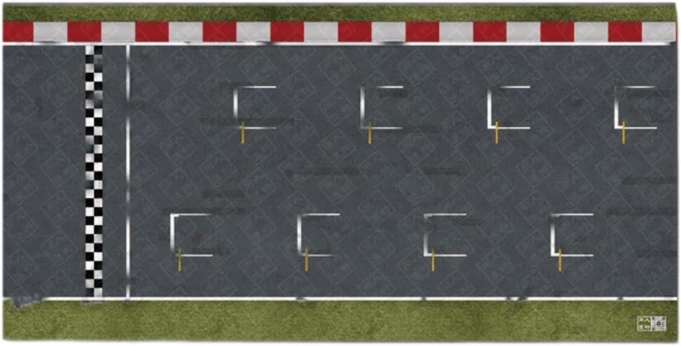 Model Car Parking Mat Parking Lot Pad Car Display Scene Mat Simulation Scene with Rubber Cloth Material Suitable for Children and Adults Photo, New