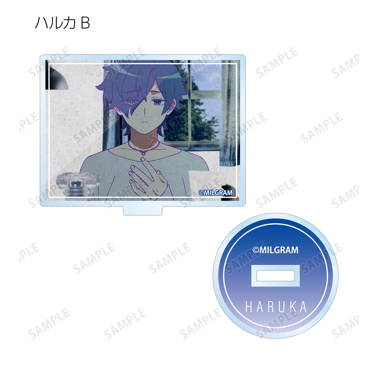 シ*シ様 MILGRAM ミルグラム ハルカ CD 弱肉共色　アクリルスタンド Amazon | 弱肉共食 | MILGRAM ハルカ (CV: 堀江瞬) | アニメ