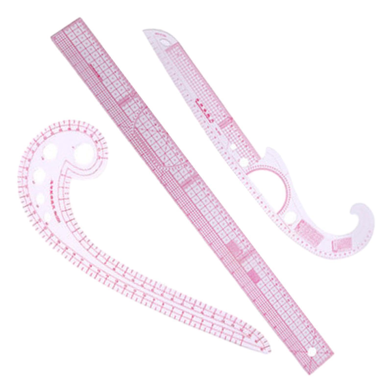 QIXCXAZ Versatile Clothing Ruler Sewing Rulers Made Durable Materials Best for Garment Ensuring Durability and Longevity. Sewing Rulers Set Dressmaking Ruler Curve Drawing