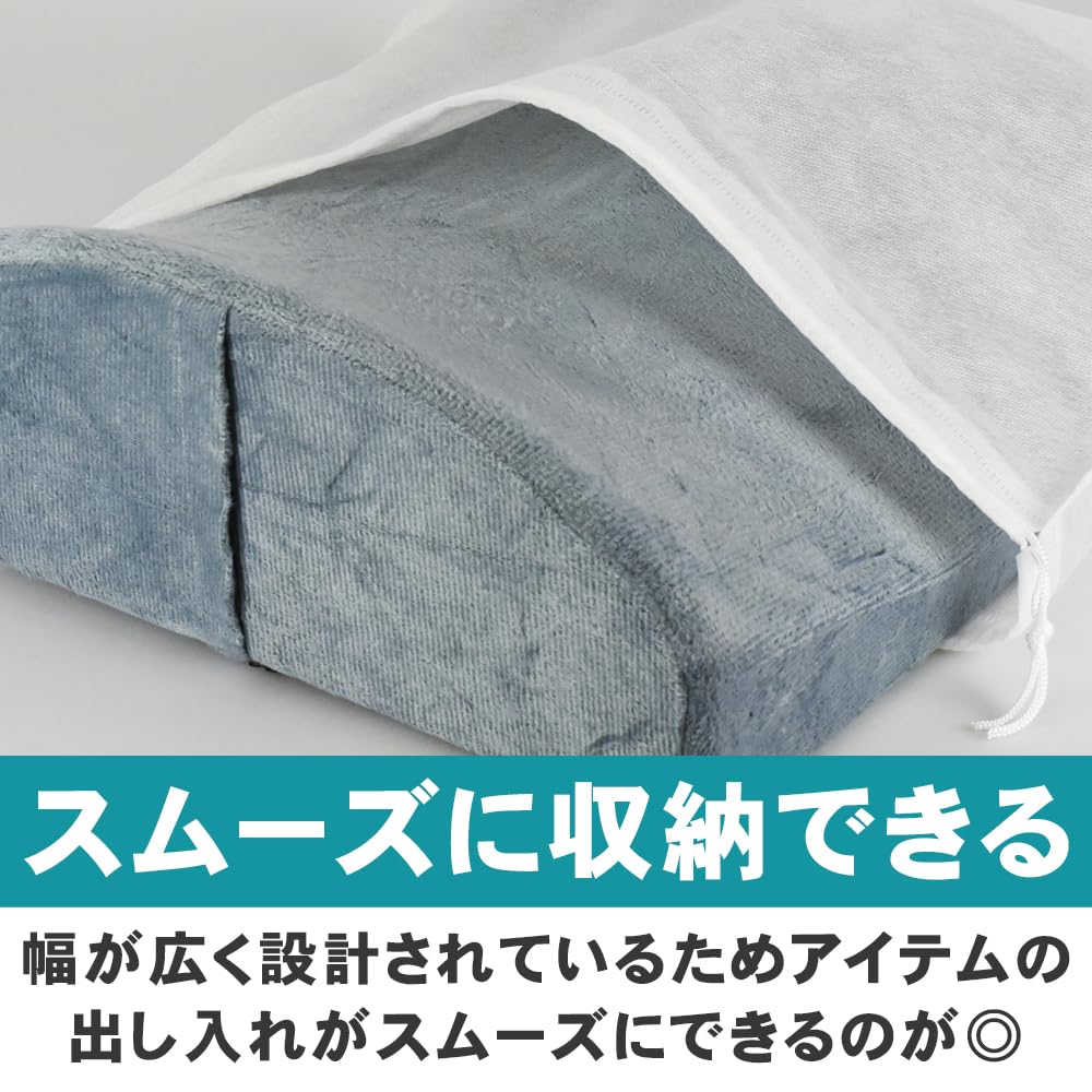 Amazon.co.jp: 巾着袋 12枚セット 両絞り 軽量 不織布 半透明
