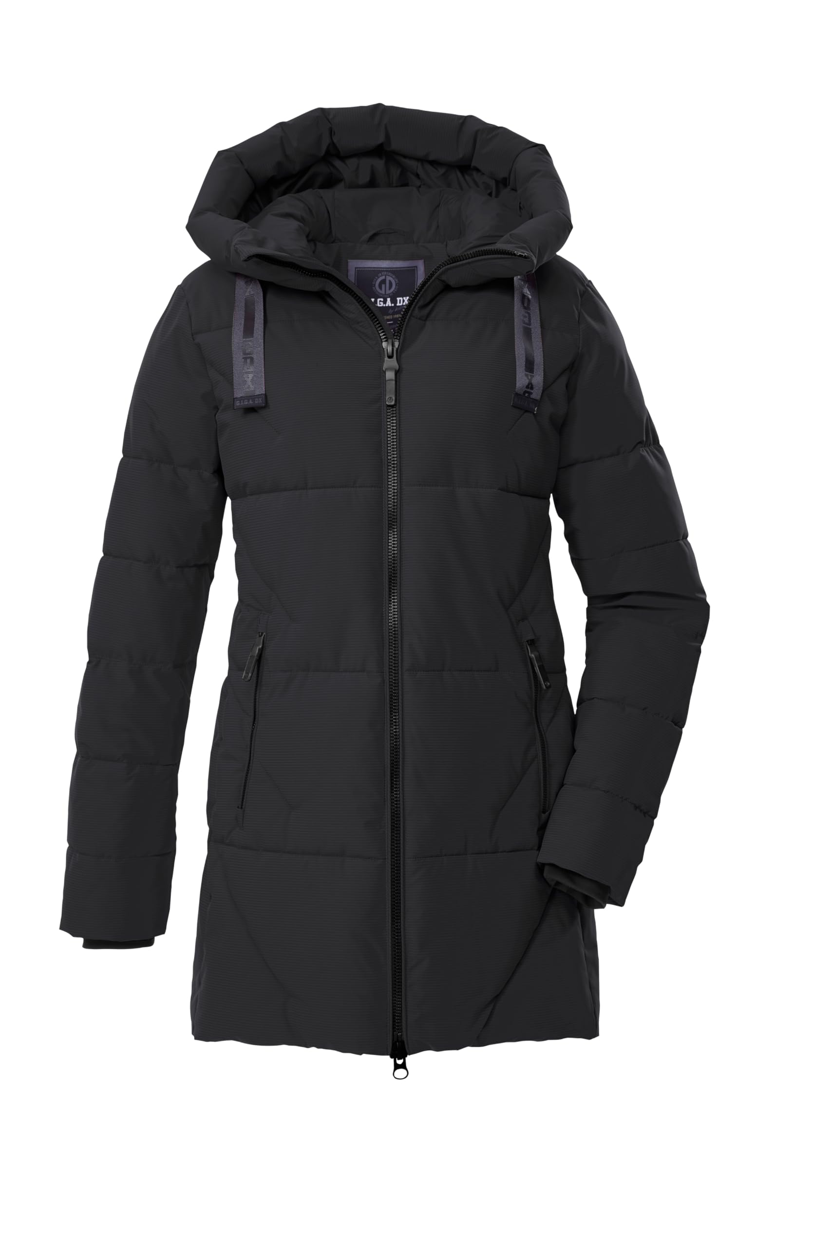 G.I.G.A. DX Mujer Parka de invierno funcional GW 30 WMN QLTD PRK | Repelente al agua 10.000 mm; transpirable 3.000 g/m²/24 h; cortavientos; bolsillos cremallera; protección frente al frío