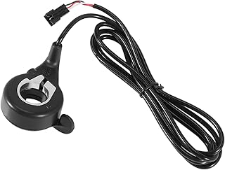 Duendhd EBike Electric Bicycle Thumb Throttle, FT-21X Finger Throttle Accelerator, Speed Control for Ebike Pocket Part, 12-72V Universal
