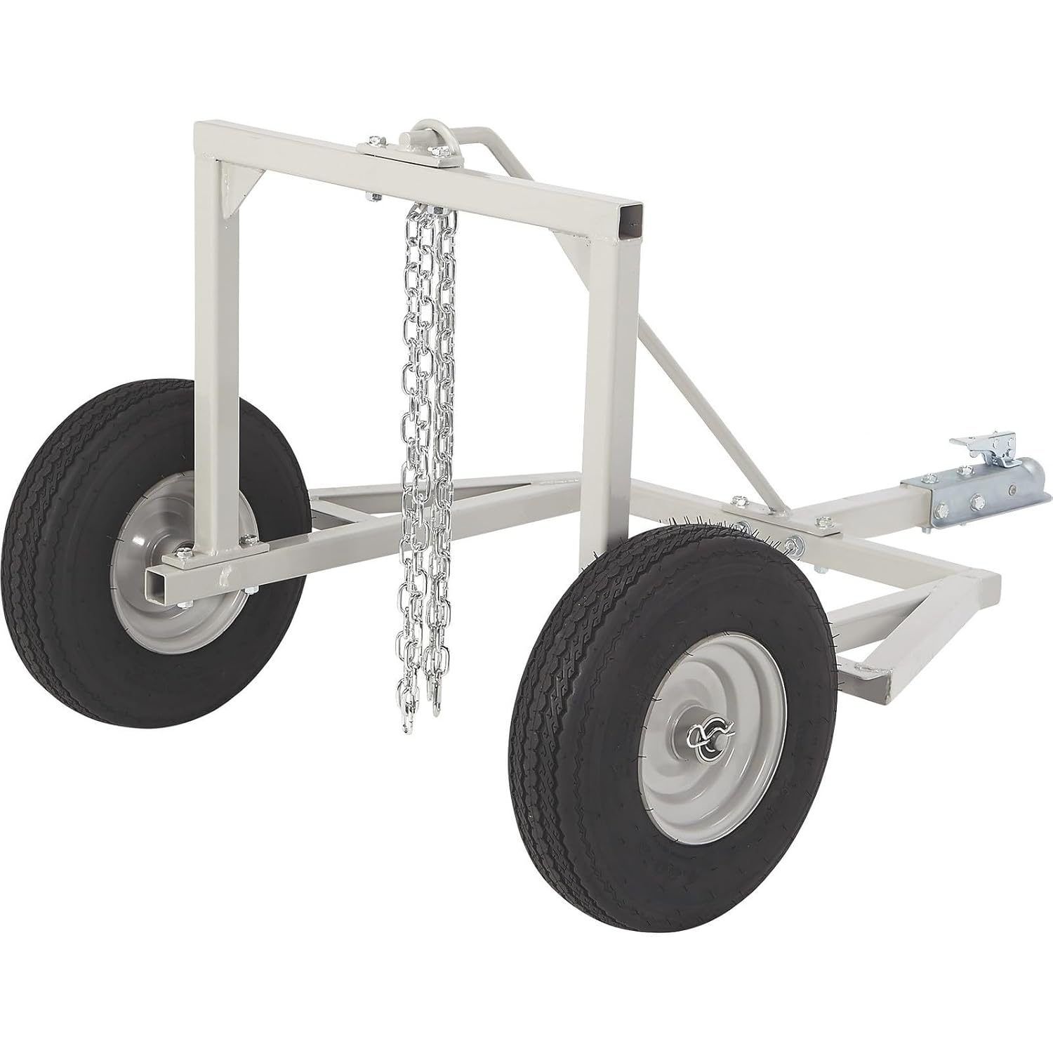 Heavy-Duty ATV Log Skidding Arch - 750 lb Capacity, 16-inch Diameter for Efficient Wood Transport