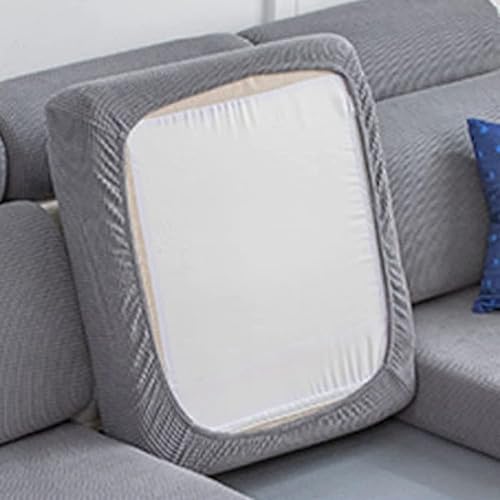 Miniatura 2 de Fundas para sofá de 2, 3, 4, 1 plazas, fundas de cojín elásticas para sofá de 2, 3, 4, 1, funda de cojín de repuesto estampada con protector de