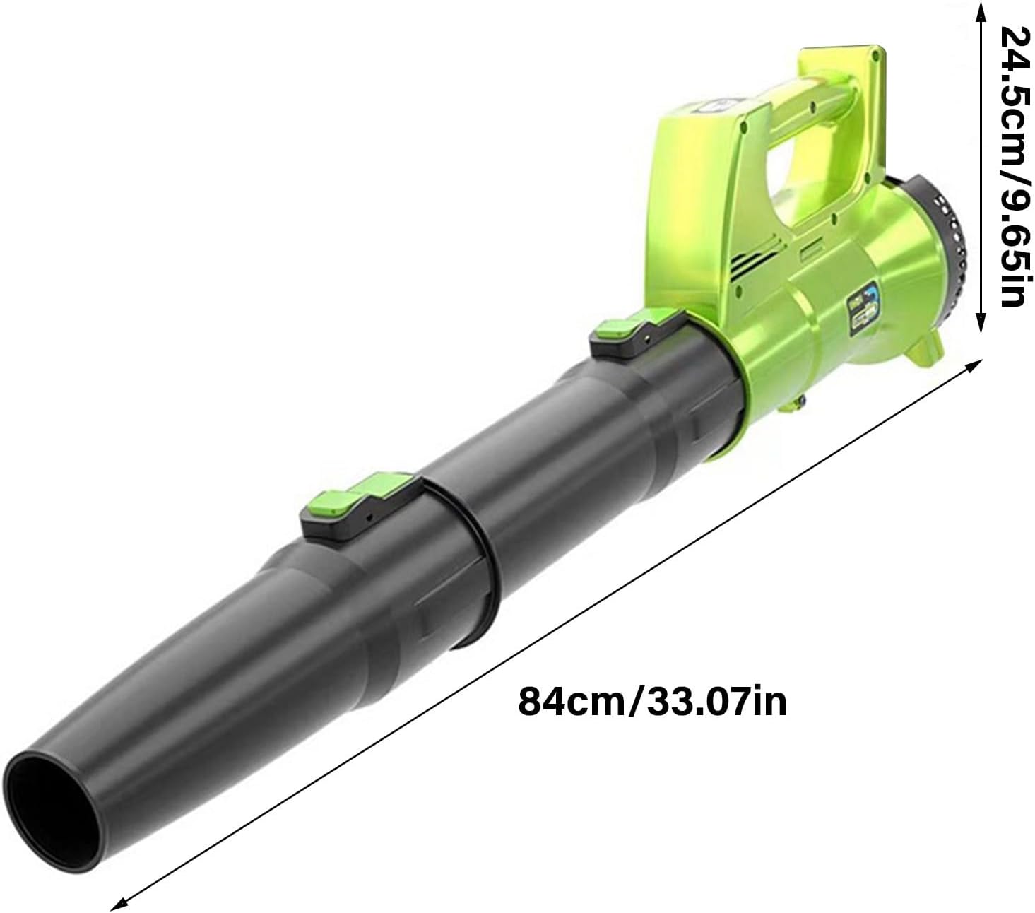 Efficient Electric Blower with Large Air Vent Outdoor Easy Carry Garden for Maximums Power Output Cordless