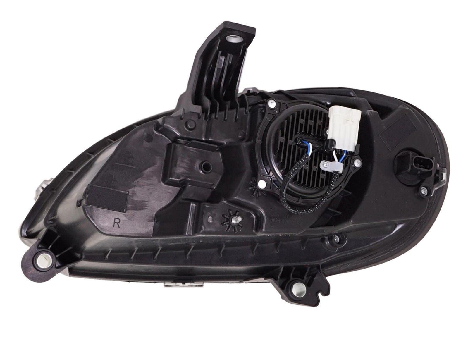 Amazon.com: Auto Parts Avenue APA Replacement Black LED Headlight 