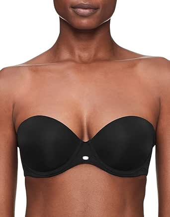 Calvin Klein Women’s Naked Glamour Strapless Push Up Bra at Amazon