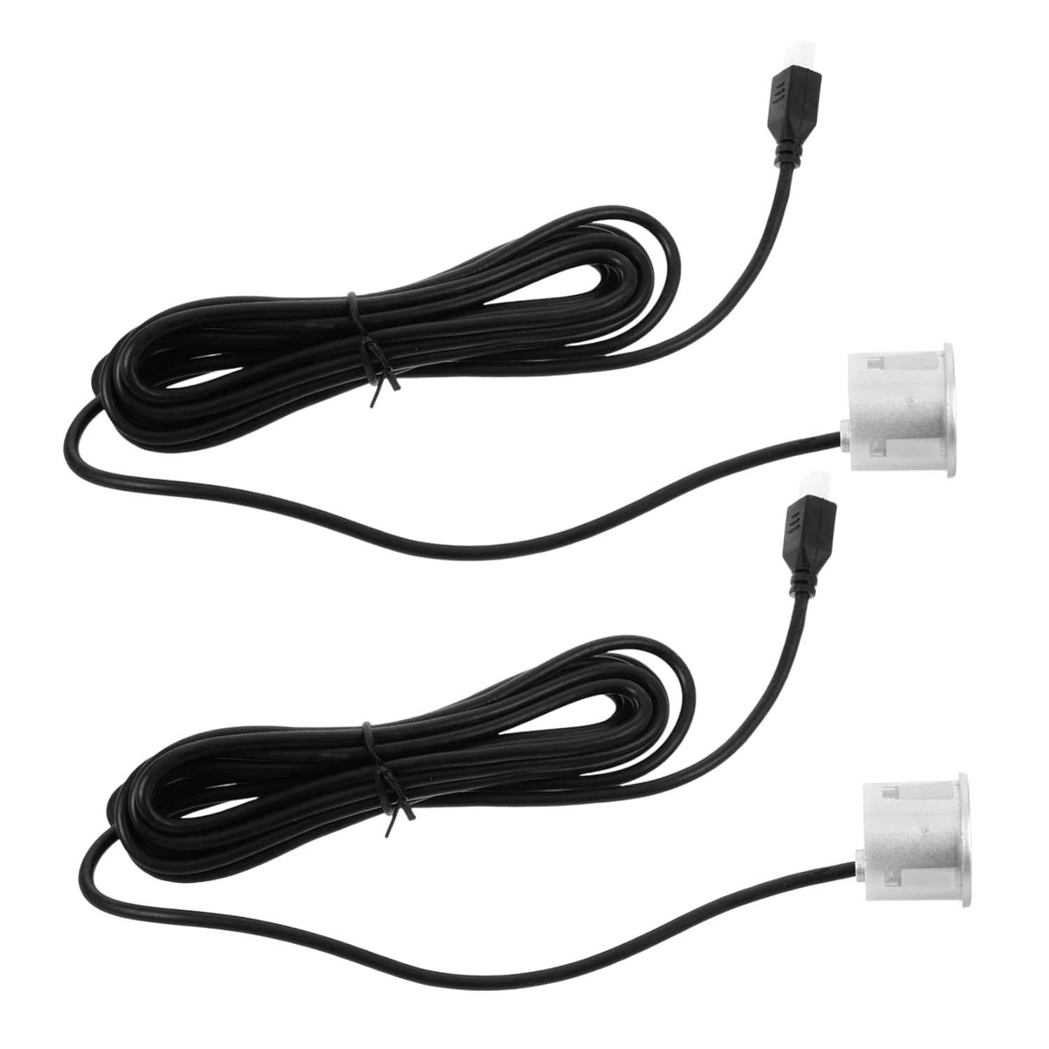 2Pcs Ultrasonic Car Reverse Parking Assist Sensor Backup System for Vehicle Parking Distance Compatible with Various Auto Models