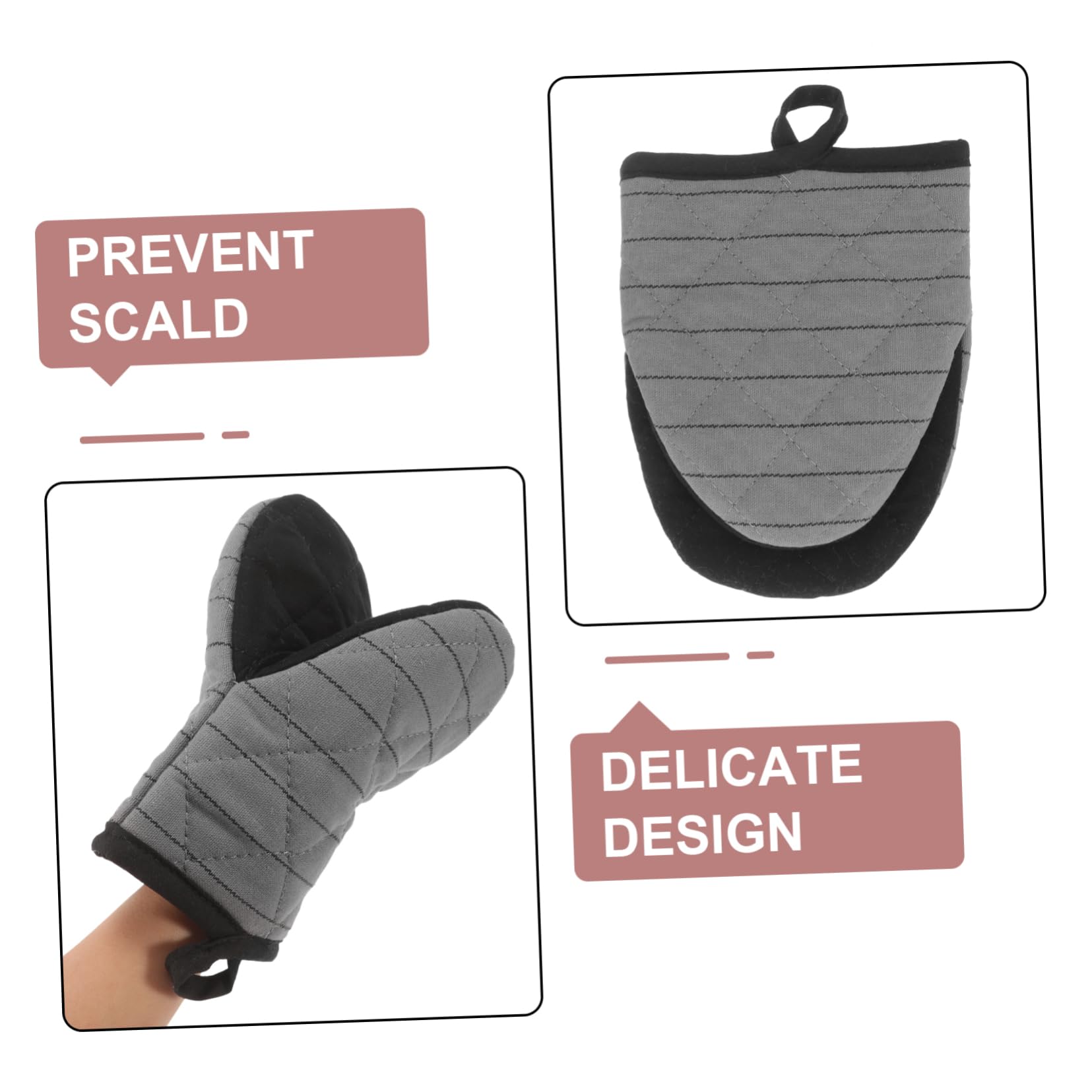 MAGICLULU 5paires De Cuisine Résistant Chaleur De Cuisson pour - Et Four Optimale pour Cuisson Barbecue sans Lot