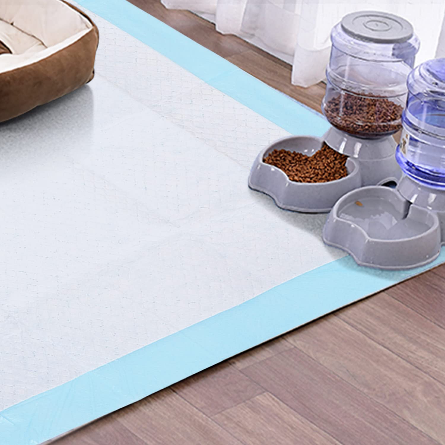 Nobleza 300x Empapadores Perros de Adiestramiento, Alfombras Higiénica de Entrenamiento para Mascotas, Caninas Alfombrilla, Ultra Absorbente 90 x 80cm